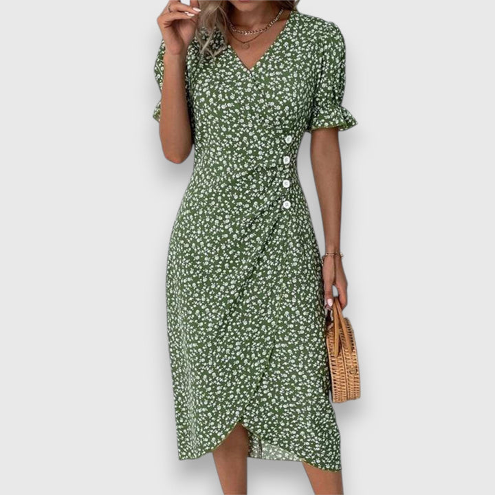 Tessina – Elegante Bloemenjurk