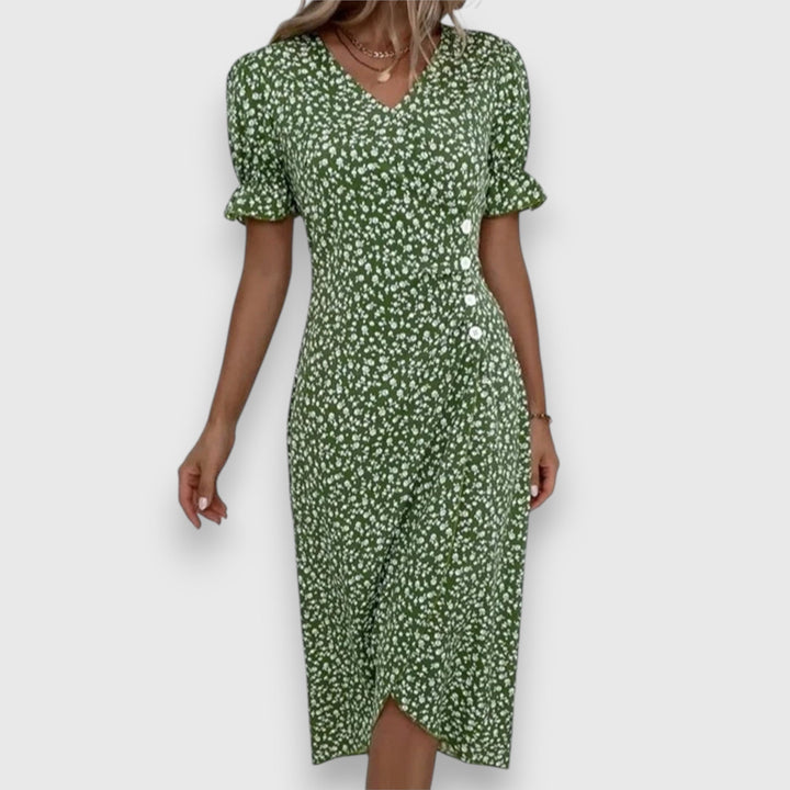 Tessina – Elegante Bloemenjurk