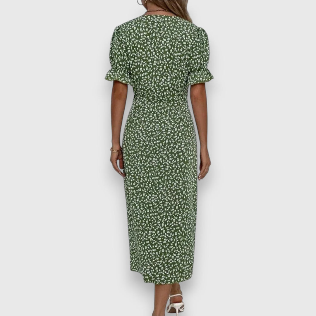 Tessina – Elegante Bloemenjurk