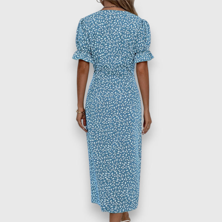 Tessina – Elegante Bloemenjurk