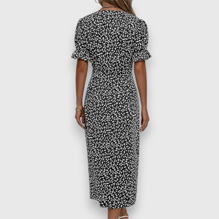 Tessina – Elegante Bloemenjurk