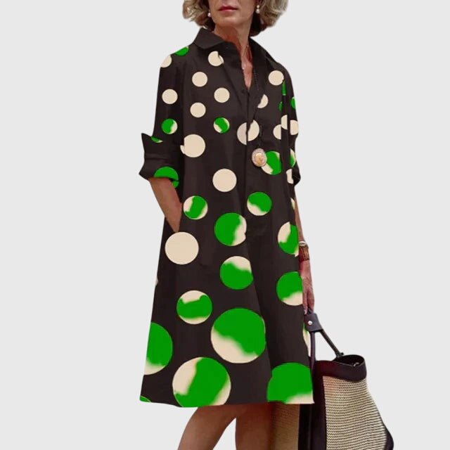 Paige - Elegante Jurk Met Zakken
