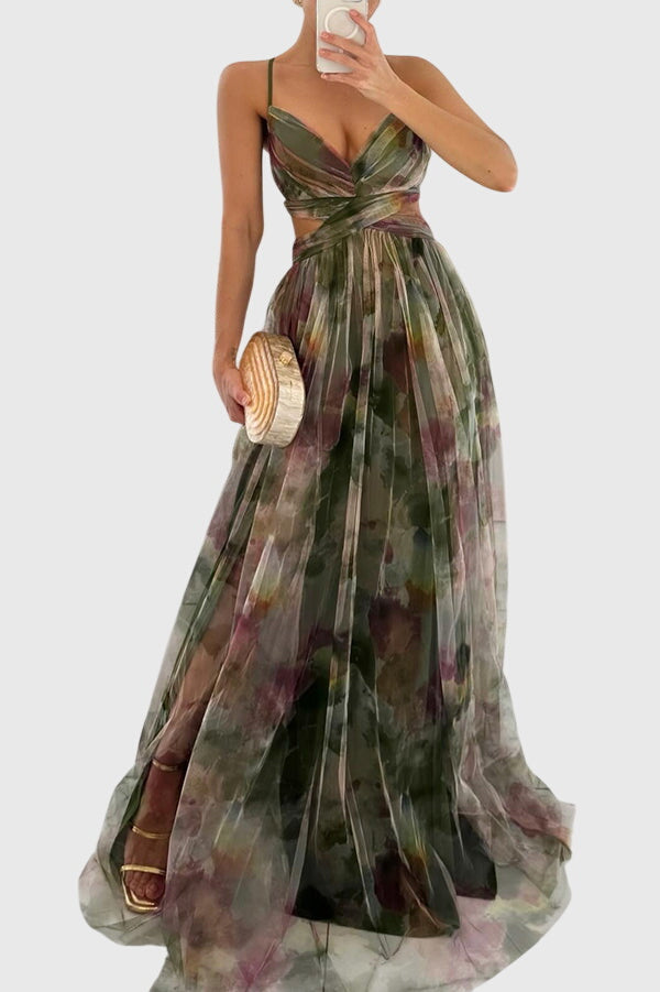 Giselle | Bloemen Maxi Jurk