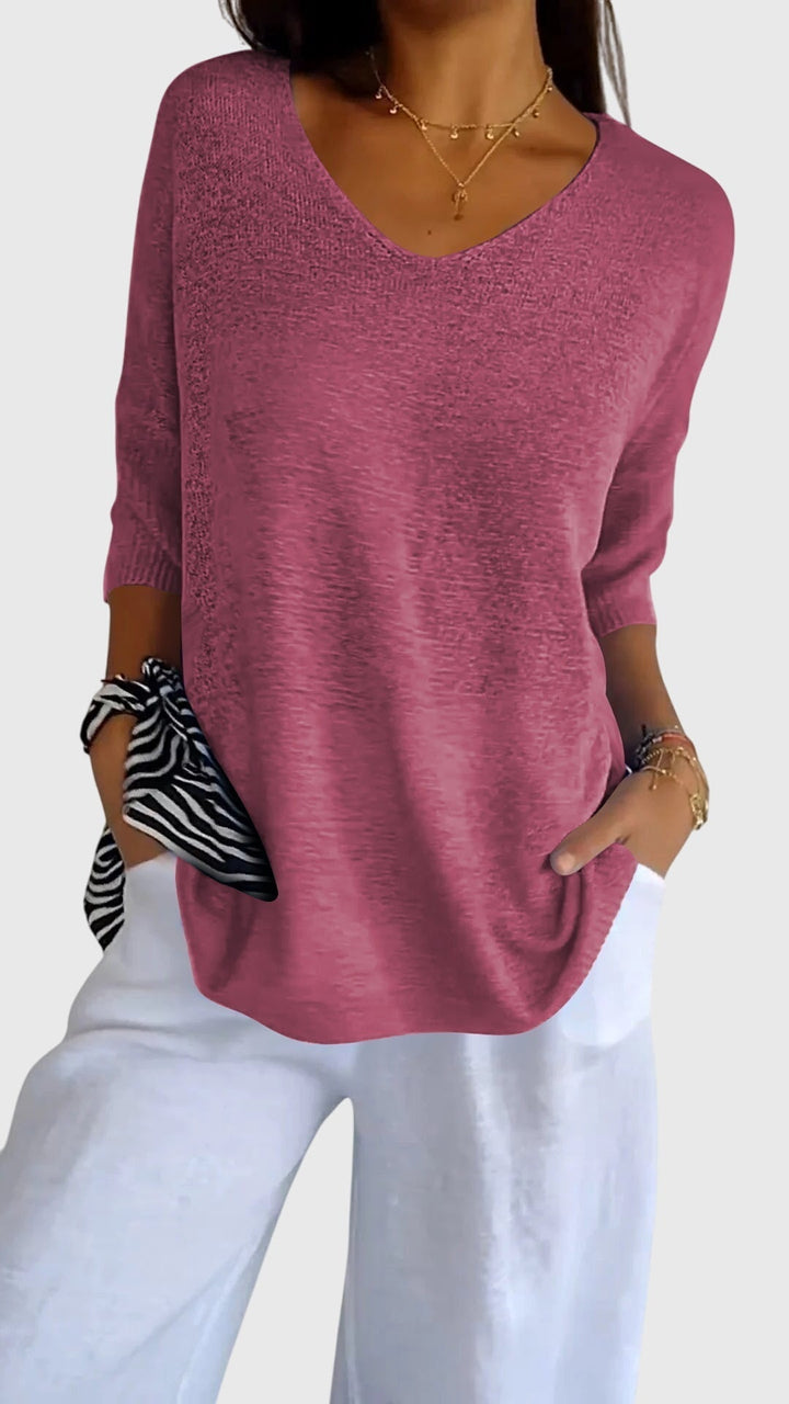 Cassandra | Elegante V-hals Top