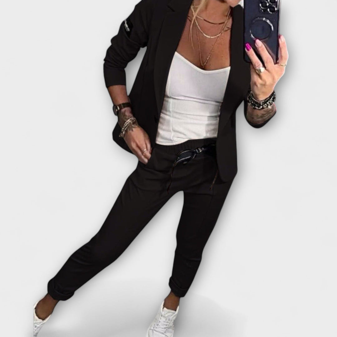 Vionne | Elegante Set van Top, Jacket en Broek