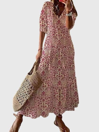 Amalia | Boho Vintage Zomerjurk