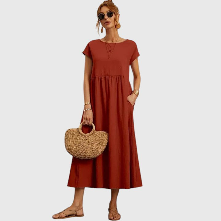 Fenella | Comfortabele Midi-jurk