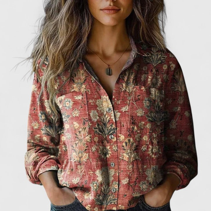 Delanoviah | Verfijnde Blouse