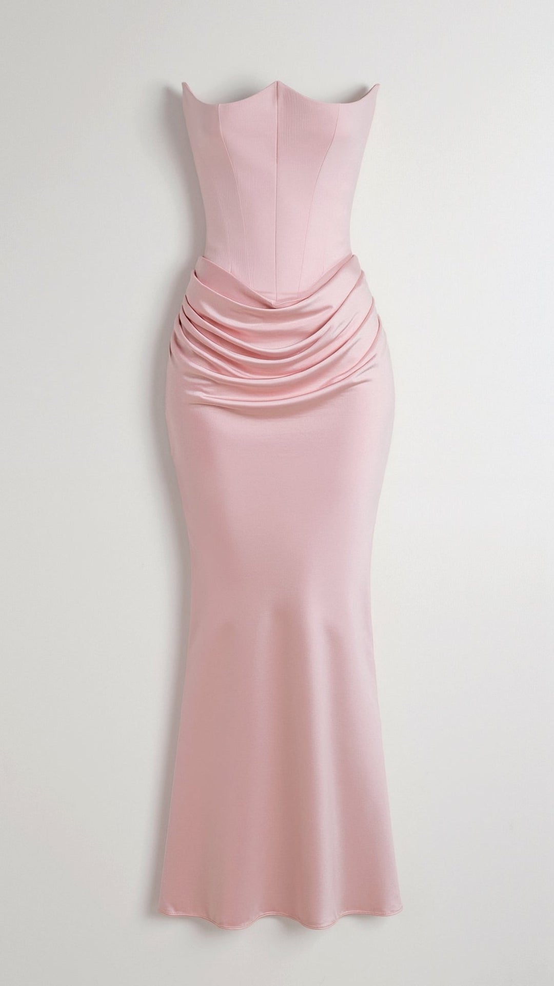 Bella | Dames Bruiloft Gast Kolom Maxi Jurk