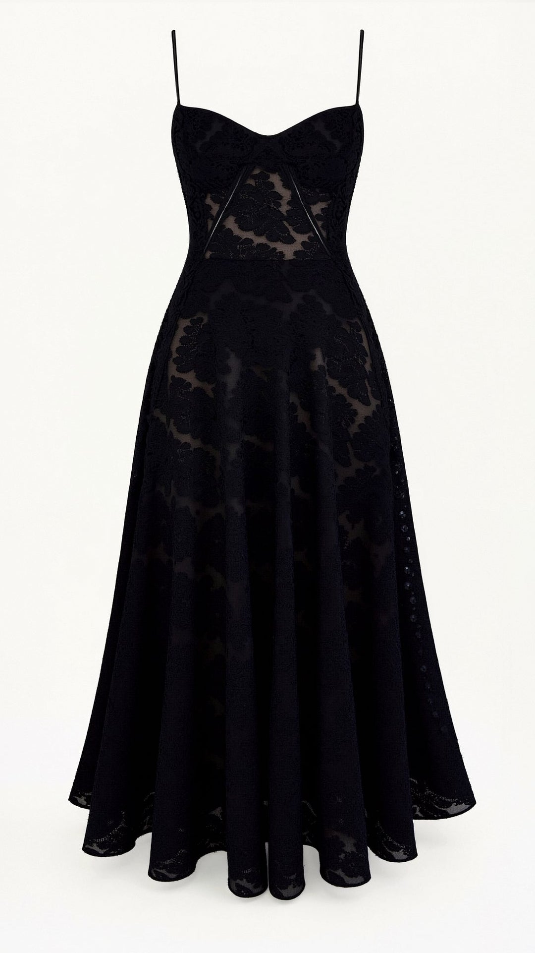 Caroline | Dames Bruiloft Gast Slip Maxi Jurk