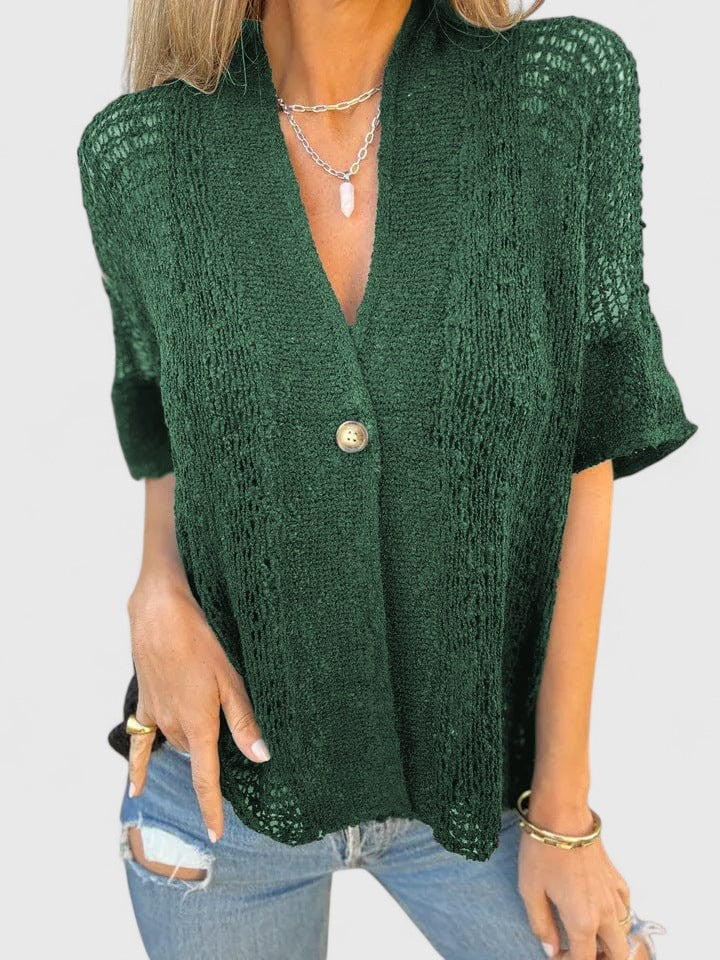 Calista | Elegante Gebreide Shirt