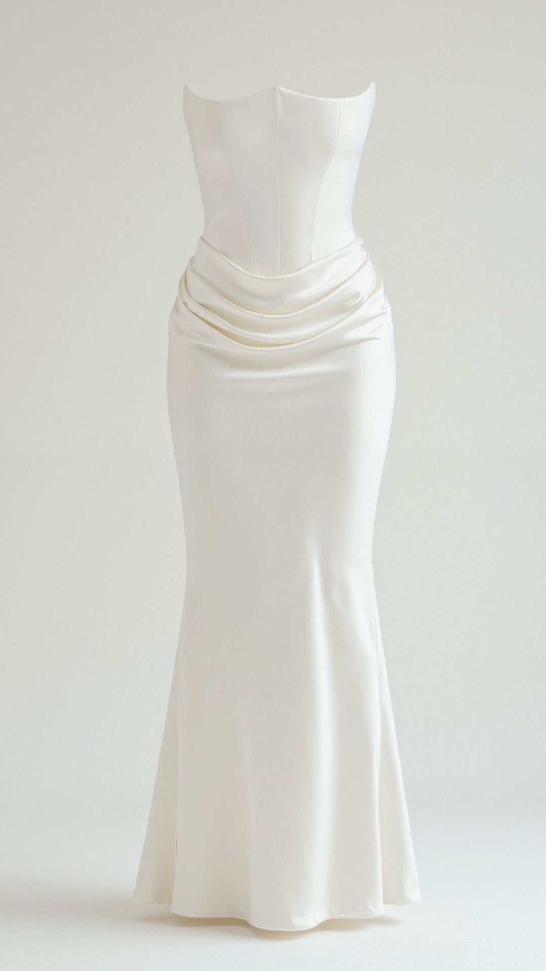 Bella | Dames Bruiloft Gast Kolom Maxi Jurk