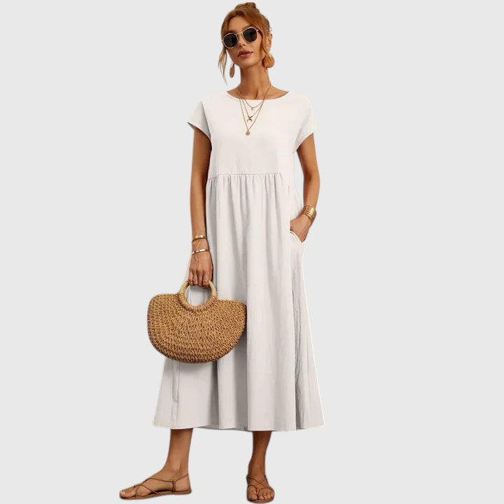 Fenella | Comfortabele Midi-jurk