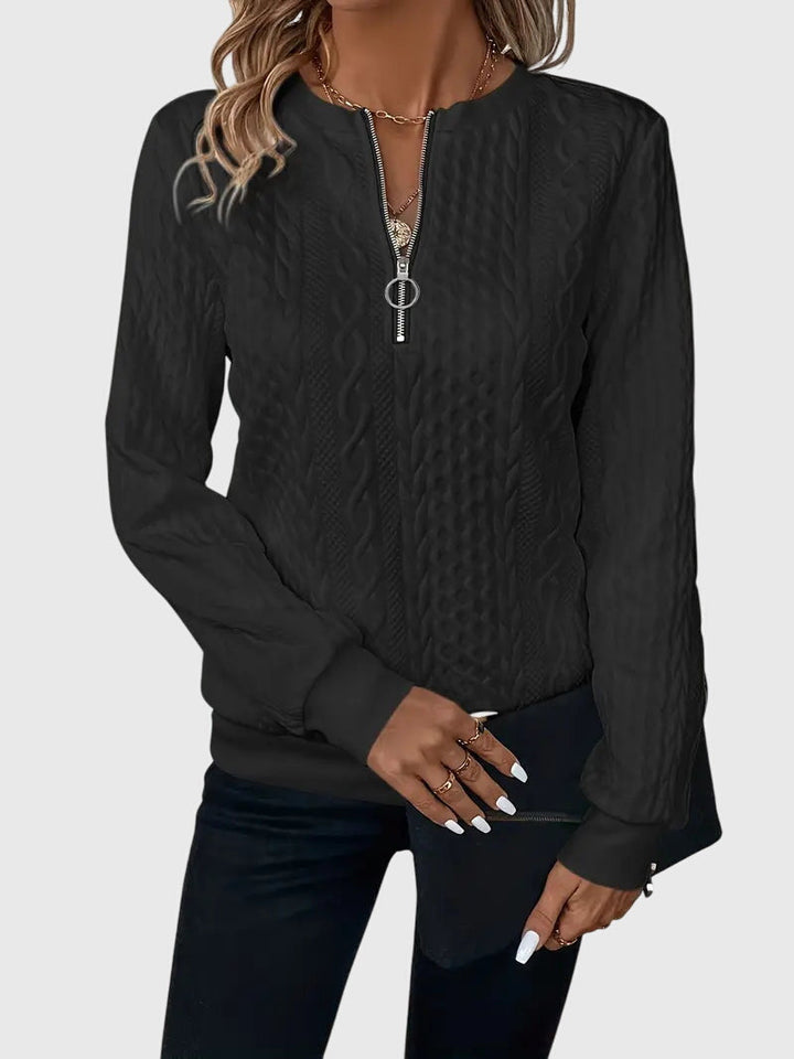 Nora | Sweater Met Rits