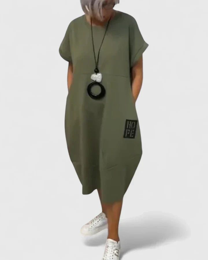 Cerynna | Comfortabele Jurk