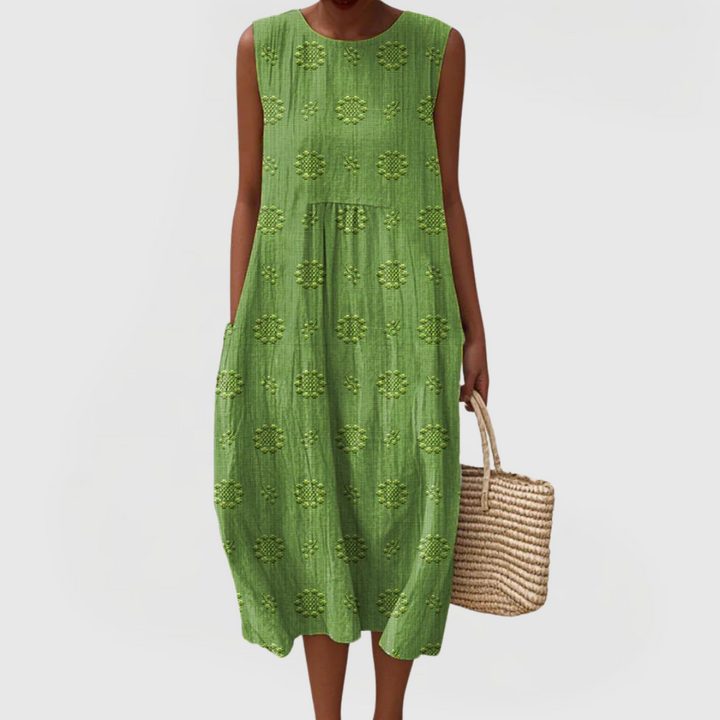 Teresa | Elegante Jurk Met Zakken