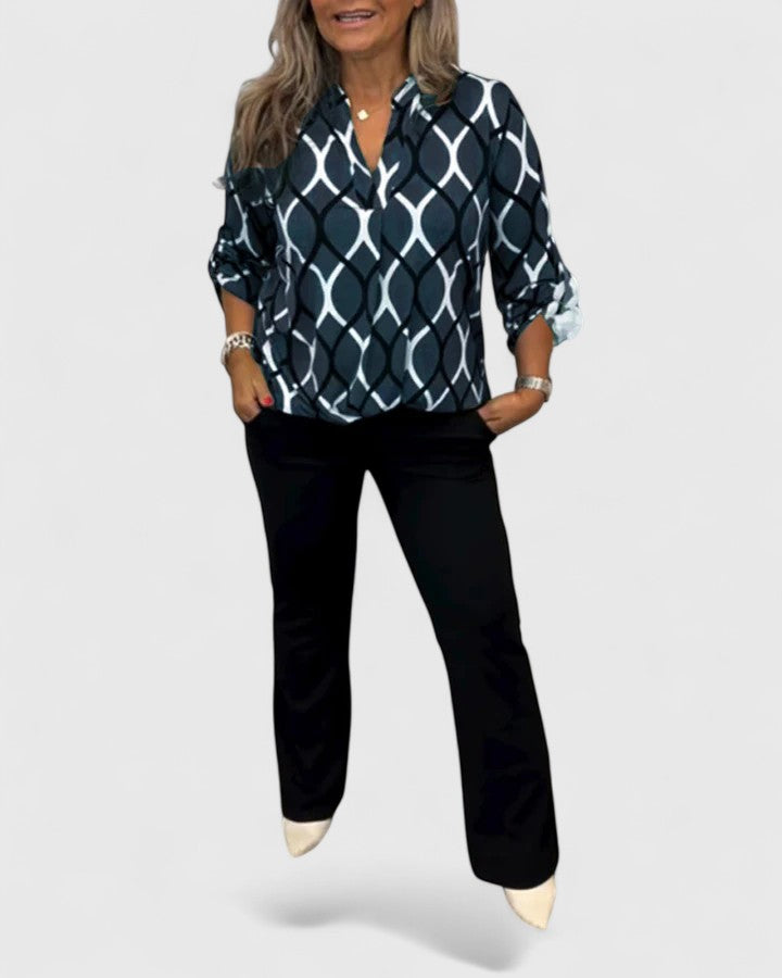Calindrah | Verfijnde Blouse