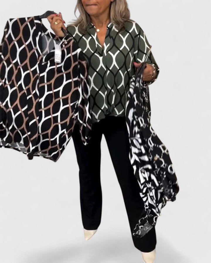 Calindrah | Verfijnde Blouse