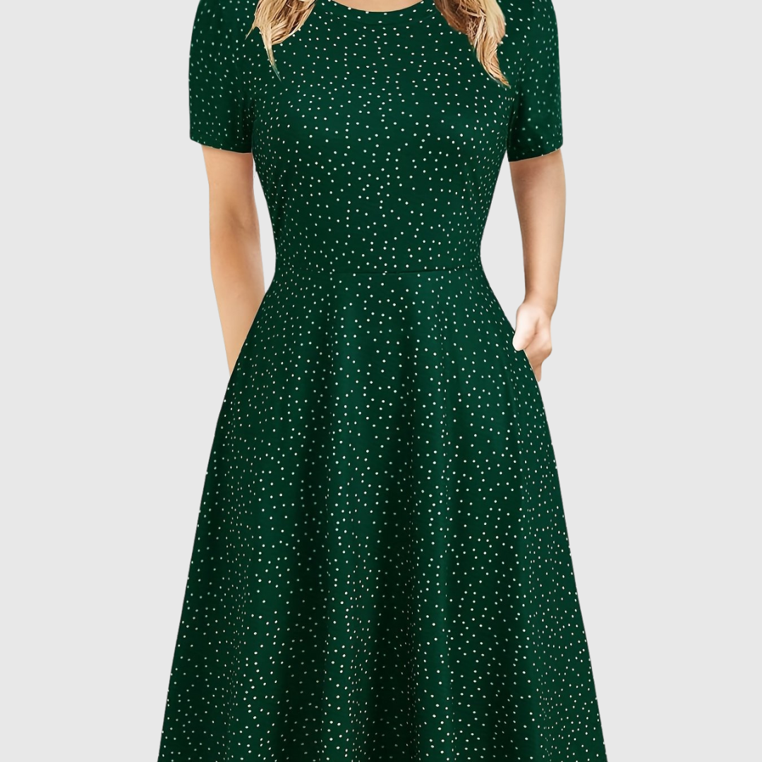 Evelyn Quinn | Retro A-Lijn Zomerjurk