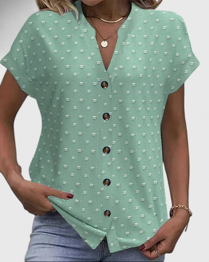 Miles | Comfortabele V-hals Shirt