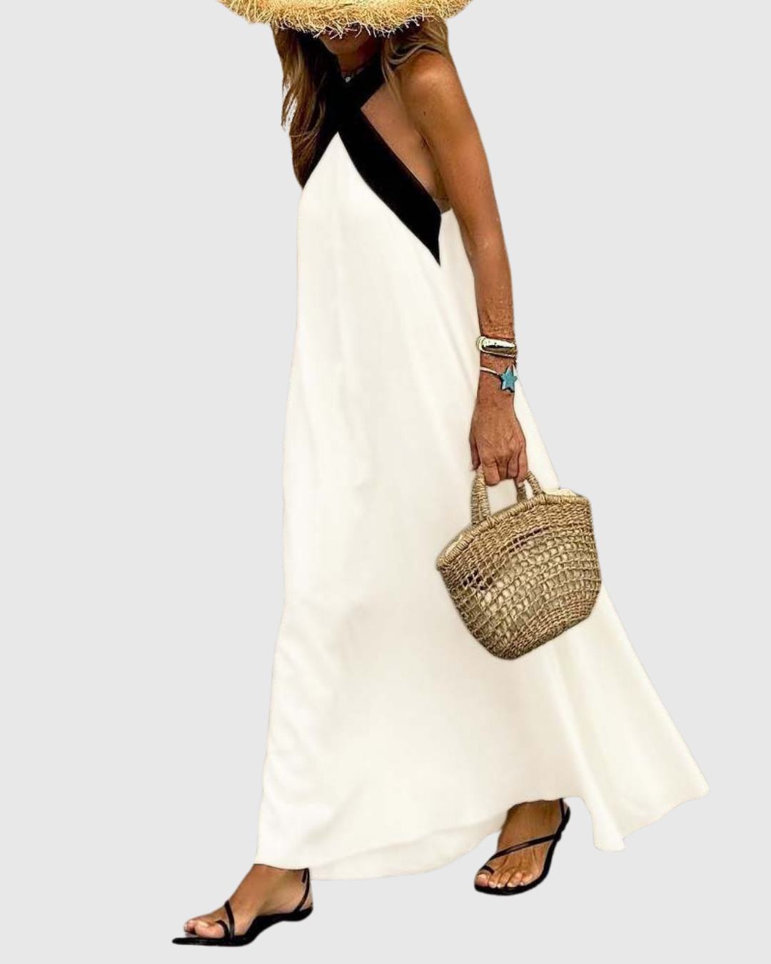 Orella | Cross-Neck Jurk