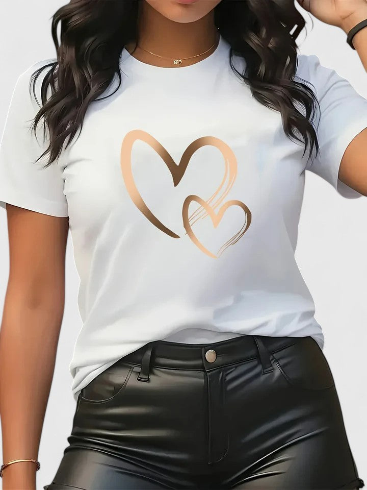Ivanelle | Comfortabele Korte Mouwen T-Shirt