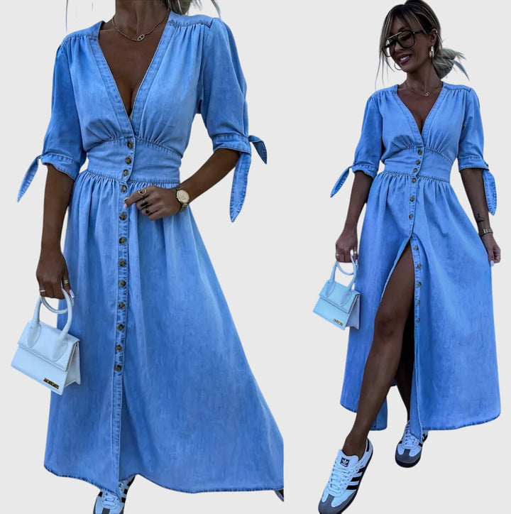 Sophia | Elegante Denim Jurk