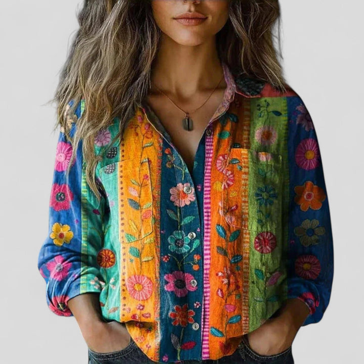 Lorenhilde | Comfortabele Blouse Shirt