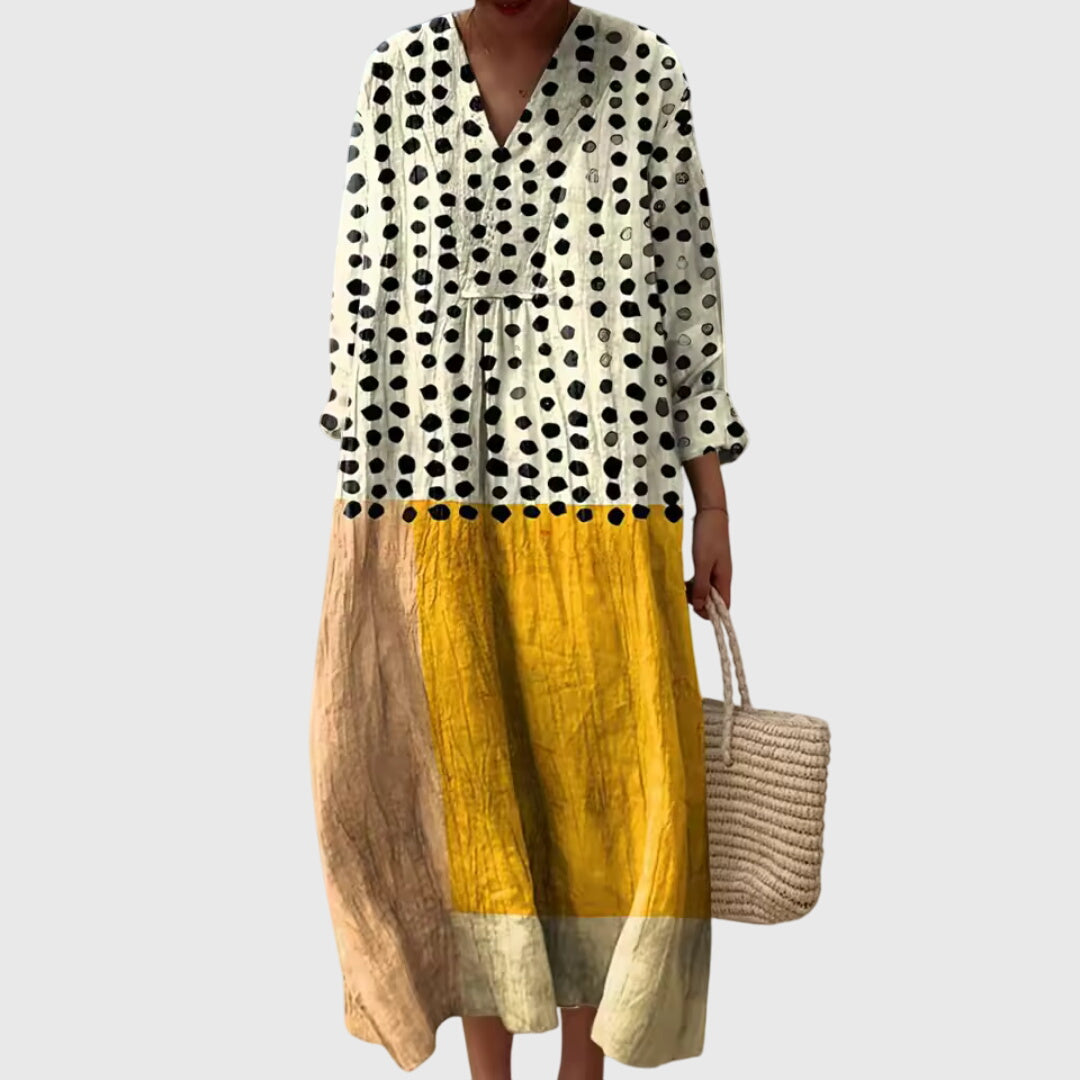 Stephanie | Geometrische Jurk