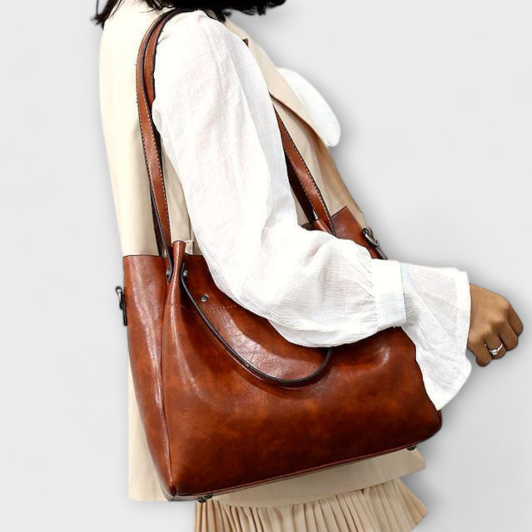 Olivia - 4-delige Vintage Tas Set