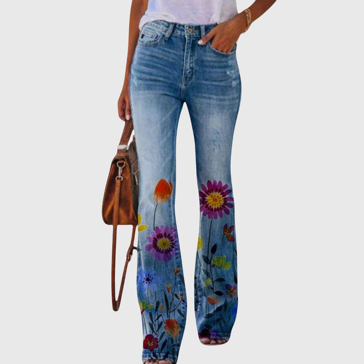 Broek Met Bloemen