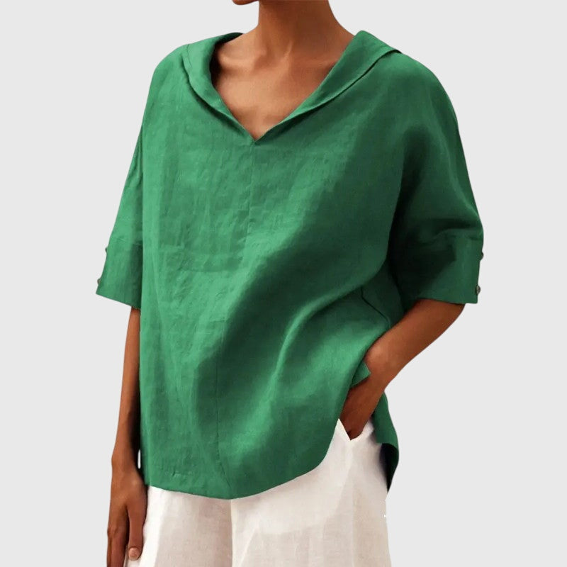 Ayla | Blouse - Oranje