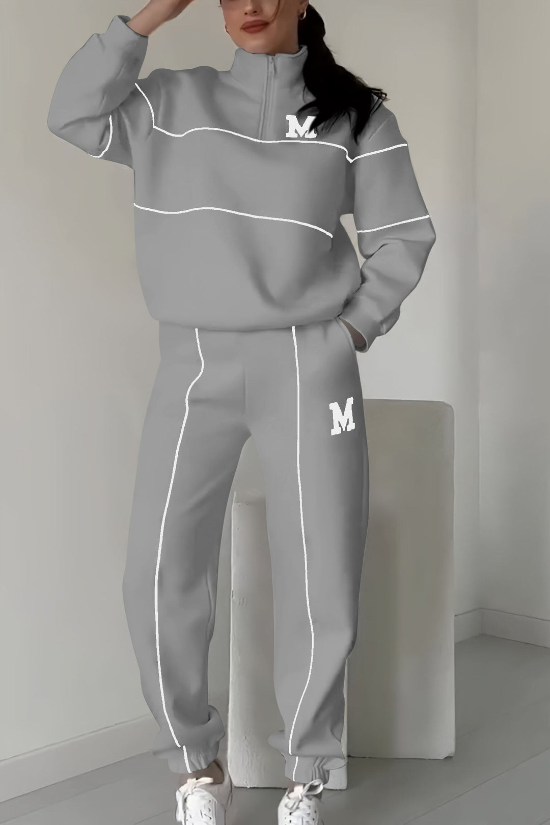 Thalynnae | Comfortabele Trui en Broek Set
