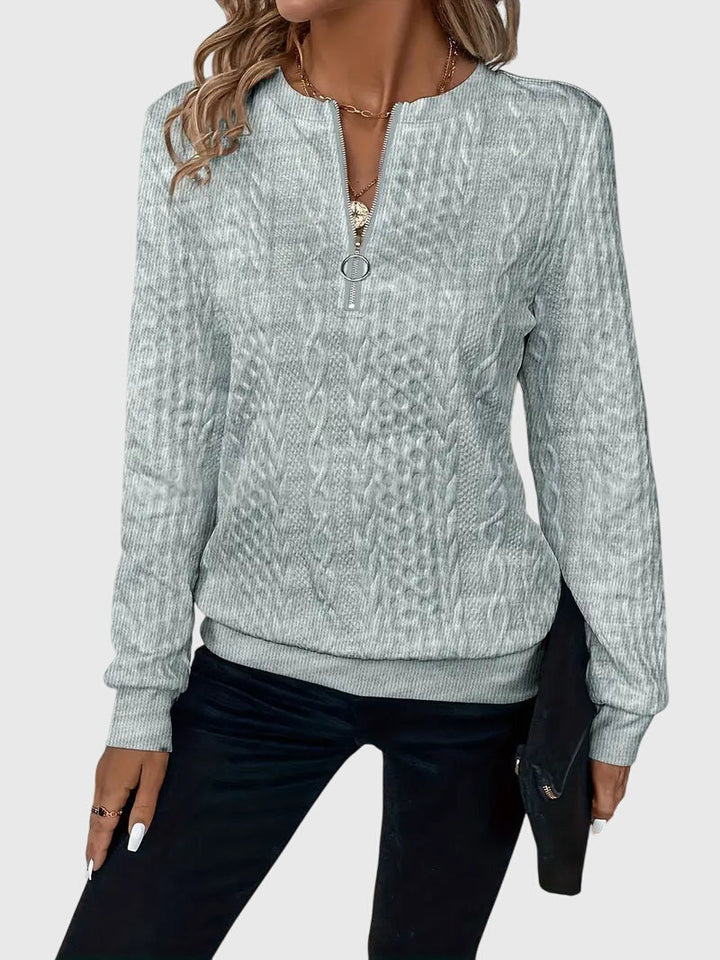 Nora | Sweater Met Rits