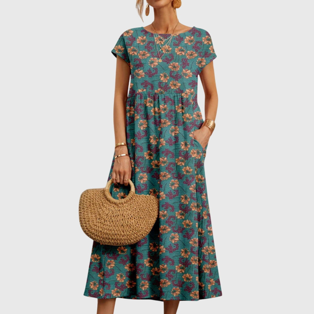 Valencia | Chic Bloemige Jurk