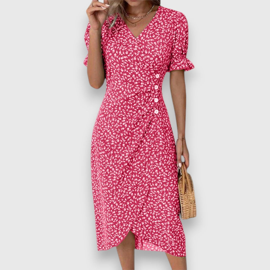 Tessina – Elegante Bloemenjurk