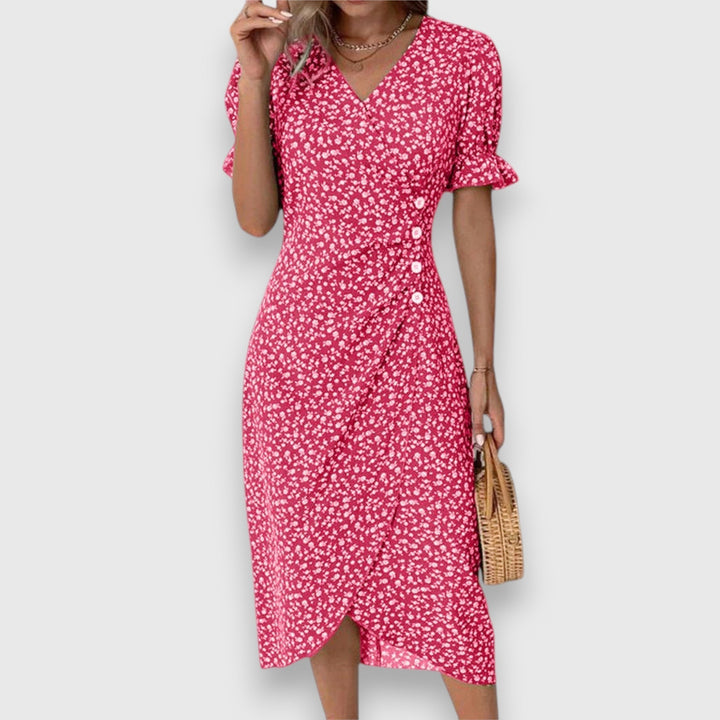Tessina – Elegante Bloemenjurk