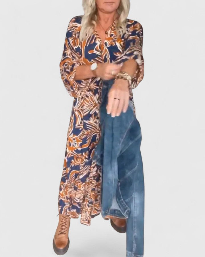 Julee | Verfijnde Maxi Jurk