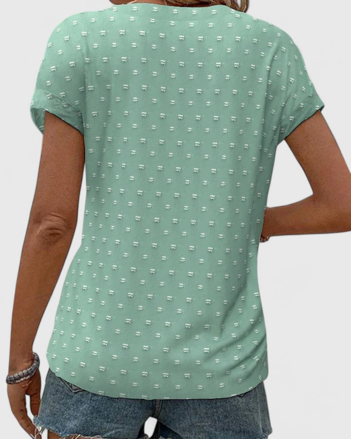 Miles | Comfortabele V-hals Shirt