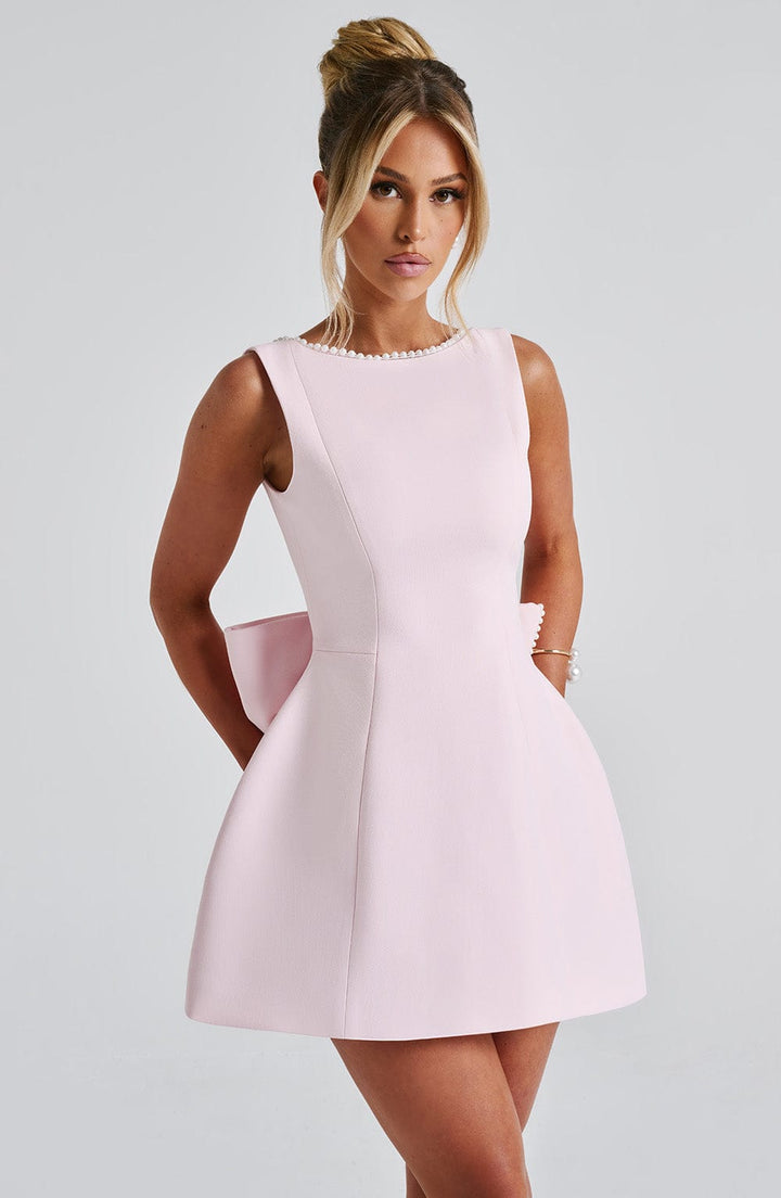 Kylie | Gestructureerde Mini-jurk voor Vrouwen als Bruiloftsgast