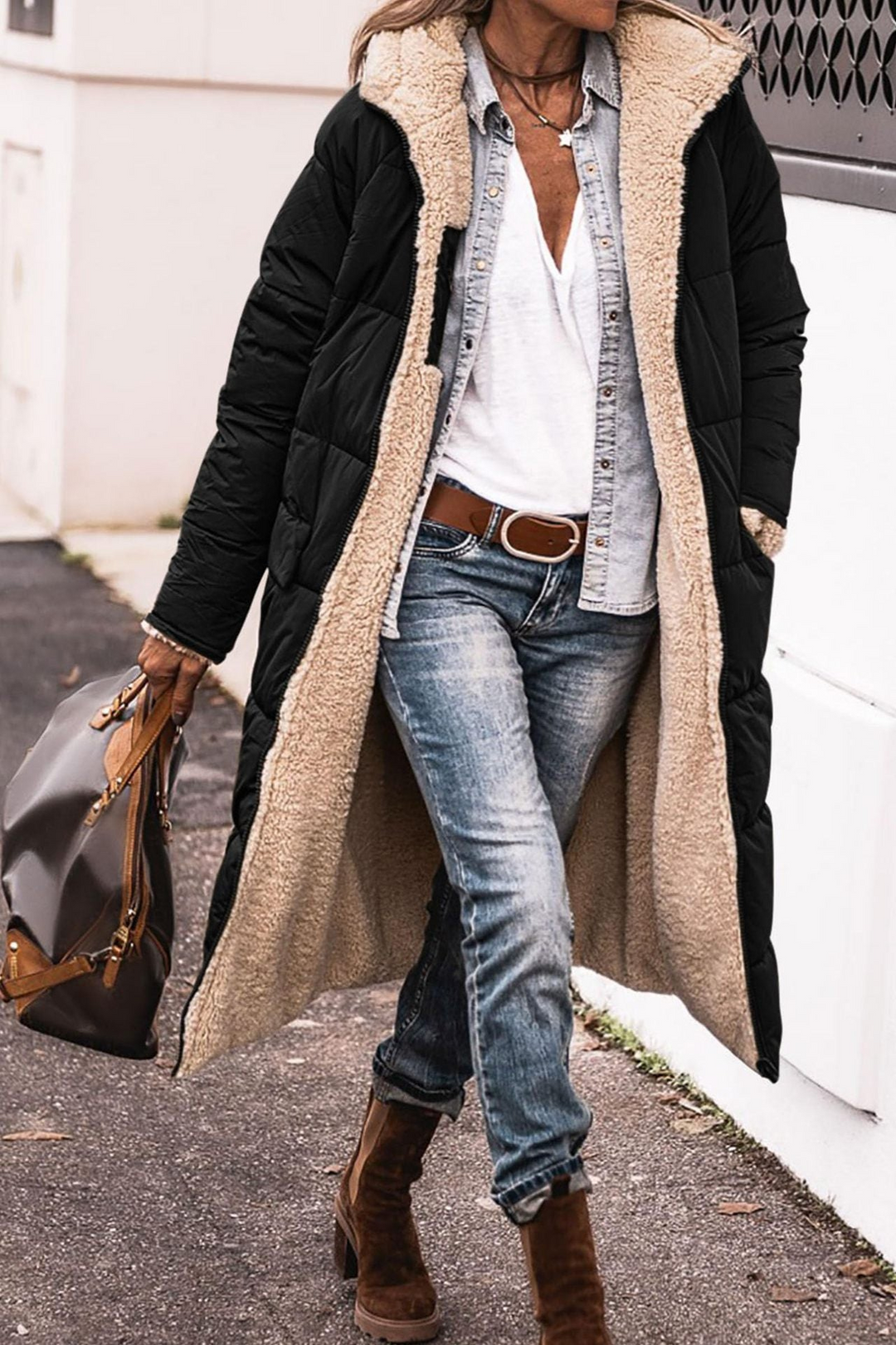 Sasha | Elegant Omkeerbare Jas