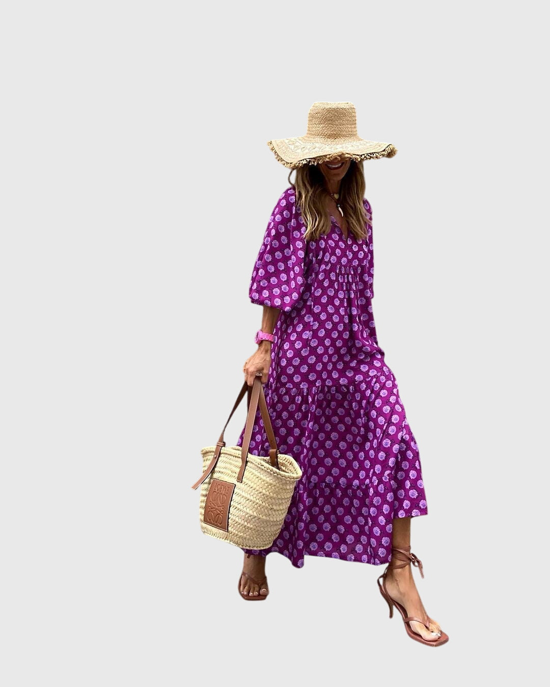 Sarah - Boho Maxi Jurk