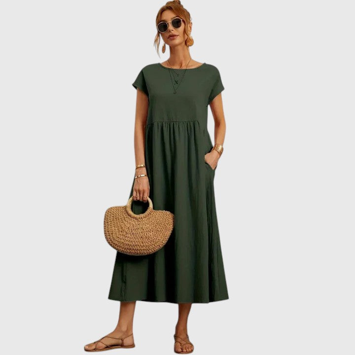 Fenella | Comfortabele Midi-jurk