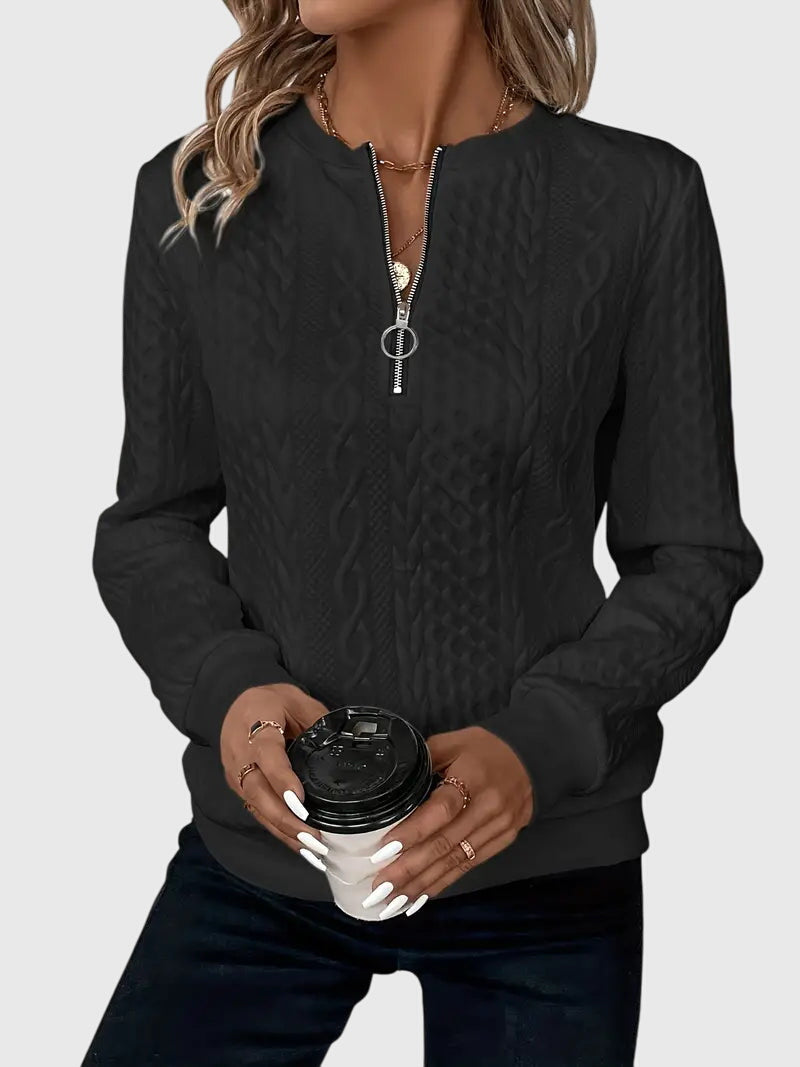 Nora | Sweater Met Rits
