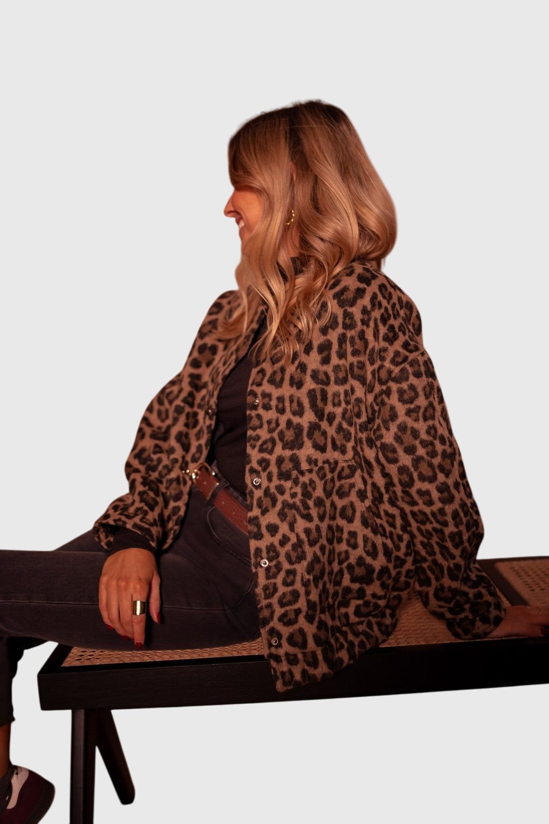 Elodie | Stijlvolle Luipaardprint Jas