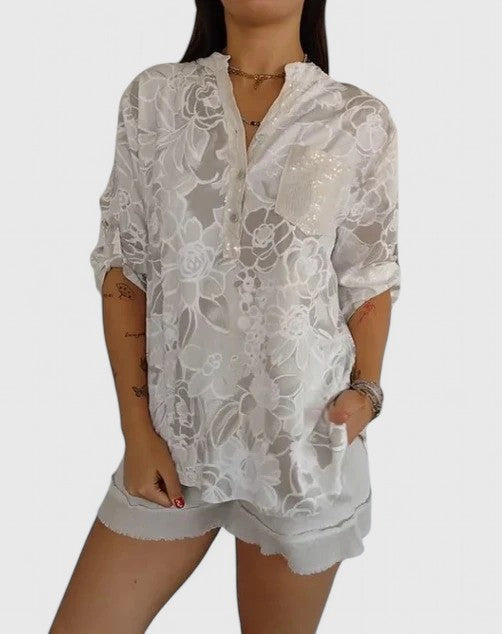 Rhezlynn | Verfijnde Blouse
