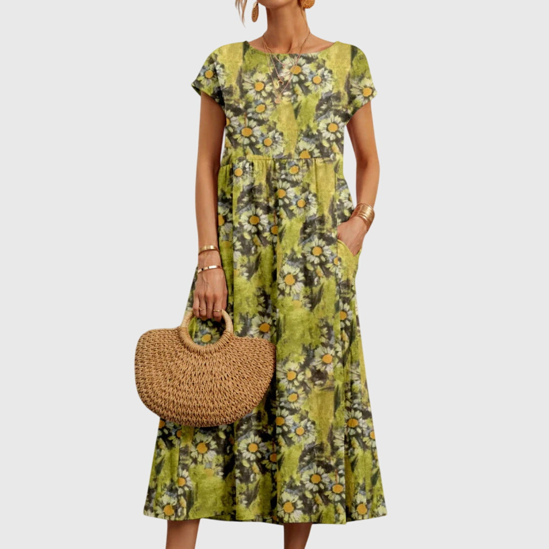 Valencia | Chic Bloemige Jurk