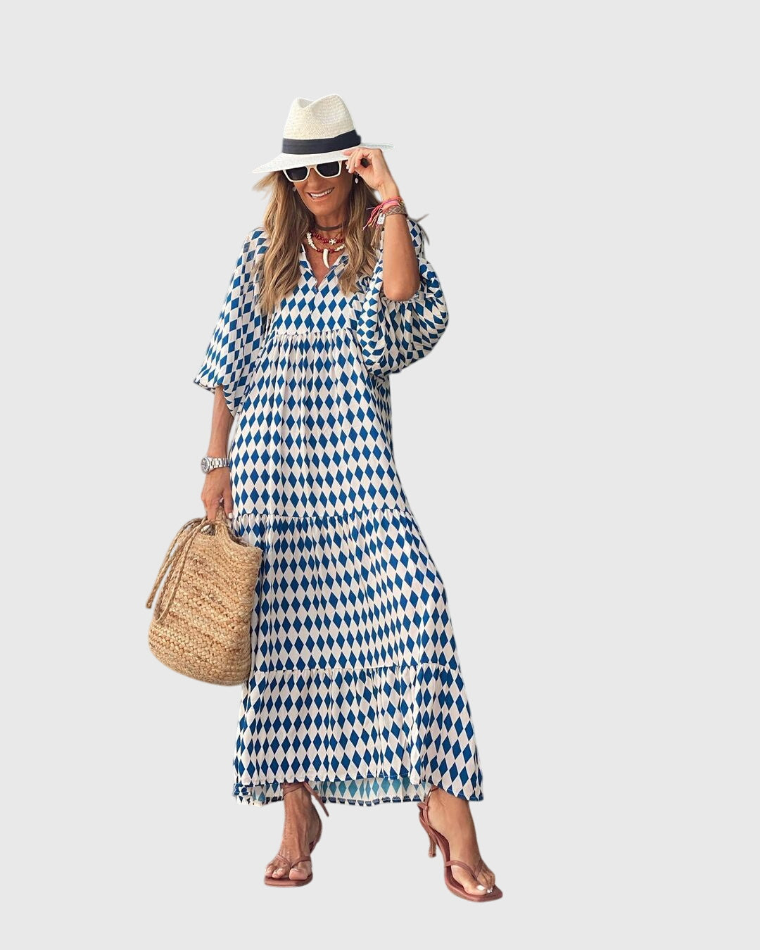 Sarah - Boho Maxi Jurk