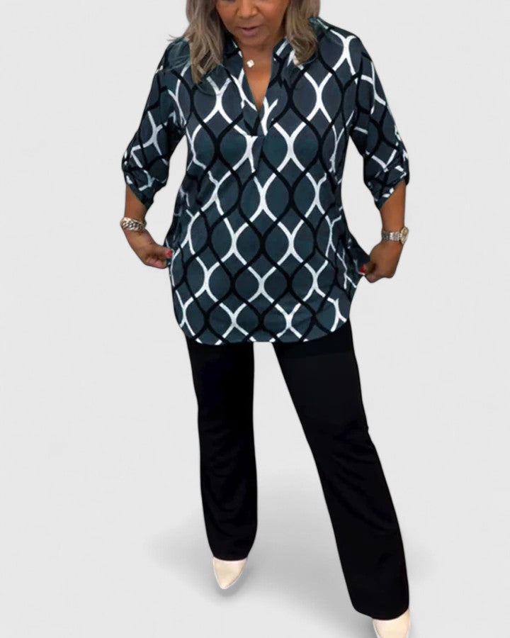 Calindrah | Verfijnde Blouse