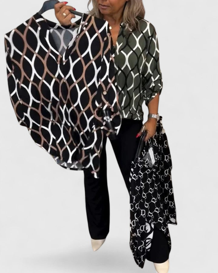 Calindrah | Verfijnde Blouse